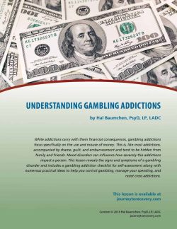Understanding Gambling Addictions (COD Lesson)